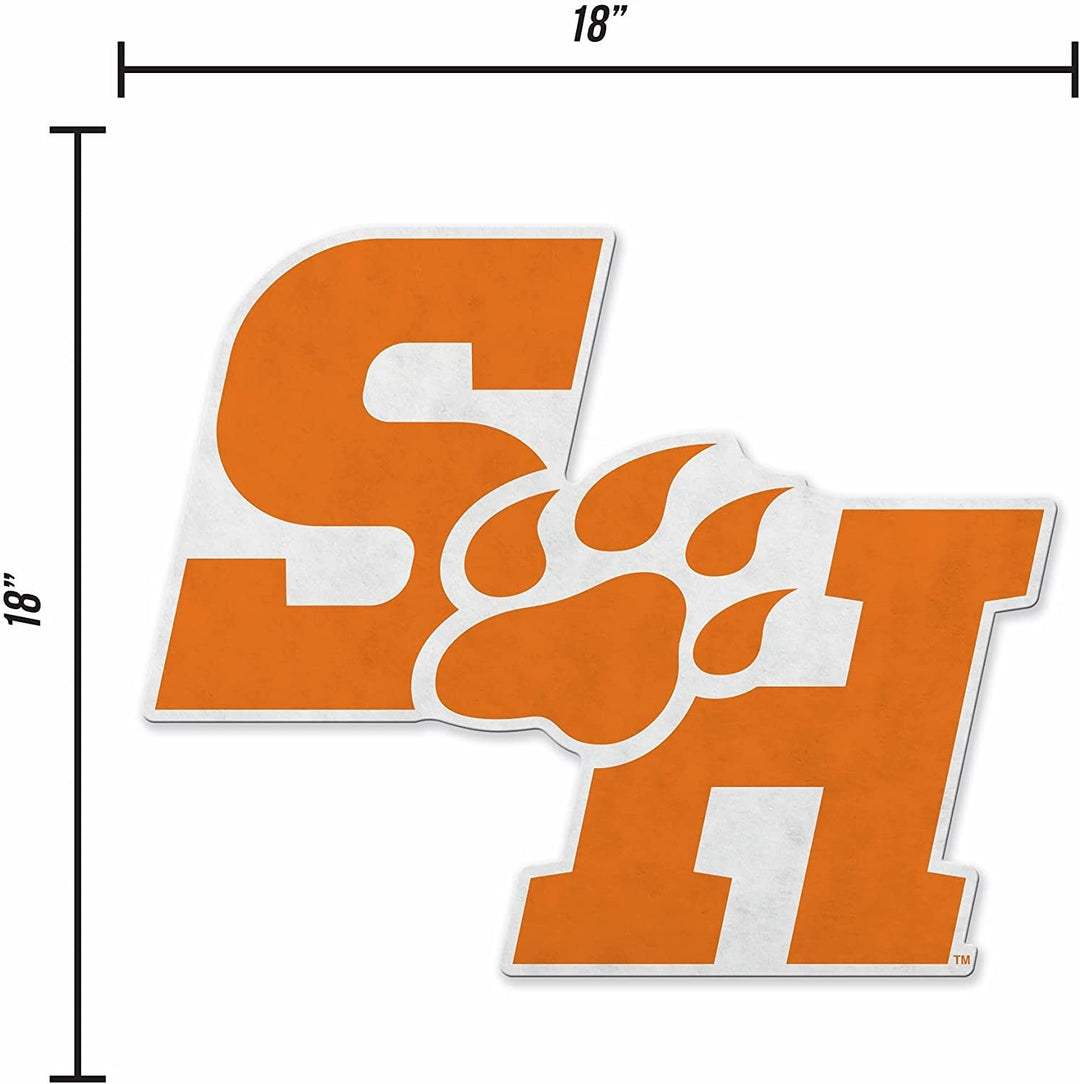 Rico Industries NCAA Sam Houston State Bearkats Primary Logo Shape Cut Pennant