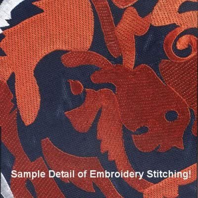 Kansas State University Wildcats Double Sided Banner Flag Embroidered Applique 44x28 Inch