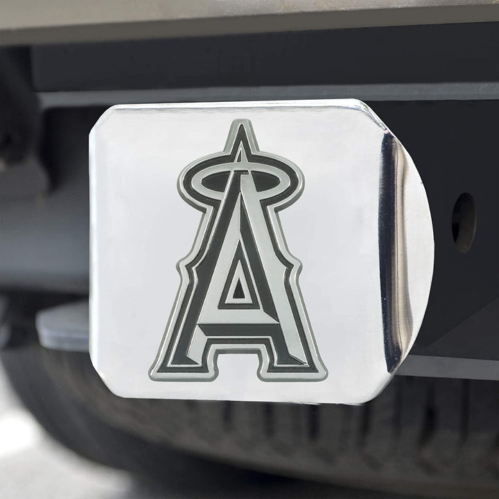 Los Angeles Angels Hitch Cover Solid Metal with Raised Chrome Metal Emblem 2" Square Type III