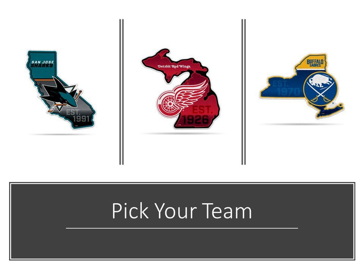 Buffalo Sabres 18" State Shape Pennant Soft Felt