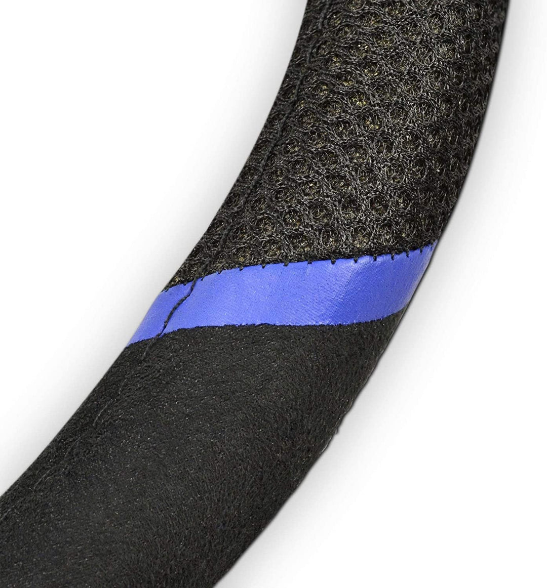 UCLA Bruins Premium 15 Inch Black Emroidered Steering Wheel Cover