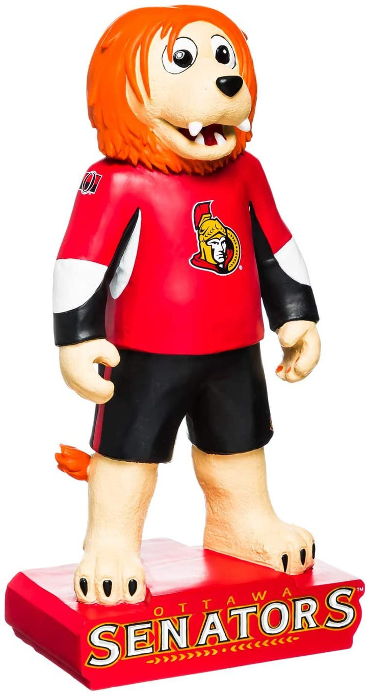 Ottawa Senators 12 Inch Mascot Tiki Totem Garden Statue Resin Indoor Outdoor Use