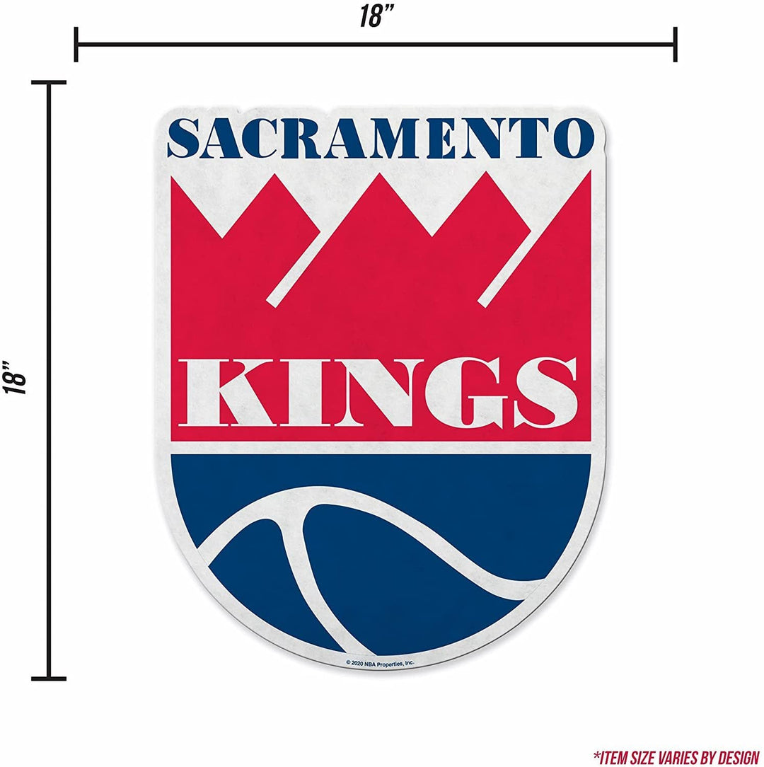Sacramento Kings Soft Felt Pennant, Retro Design, 18 Inch