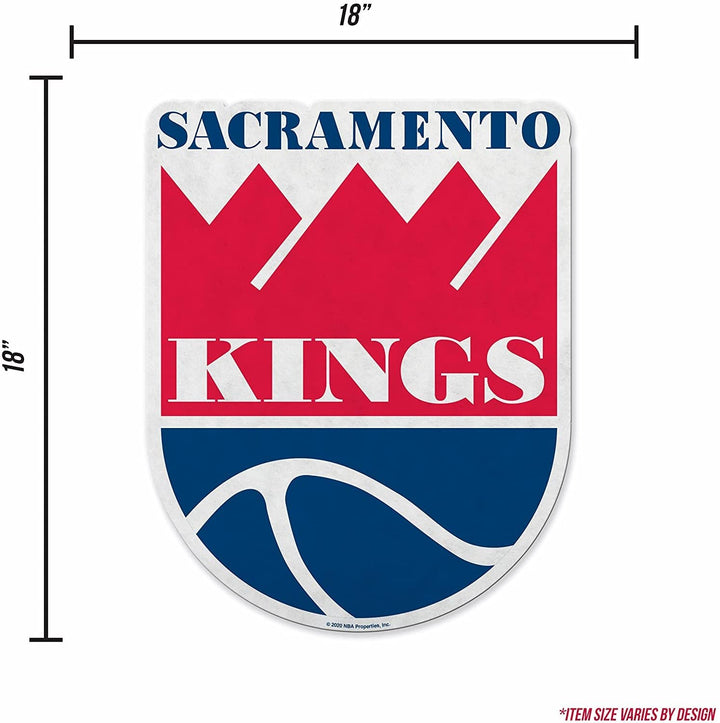 Sacramento Kings Soft Felt Pennant, Retro Design, 18 Inch