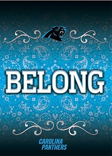 Carolina Panthers Premium Garden Flag Banner, Double Sided, 13x18 Inch