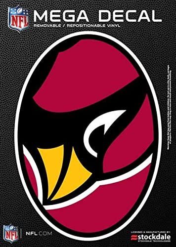 Arizona Cardinals 5"x7" Inch Mega Decal