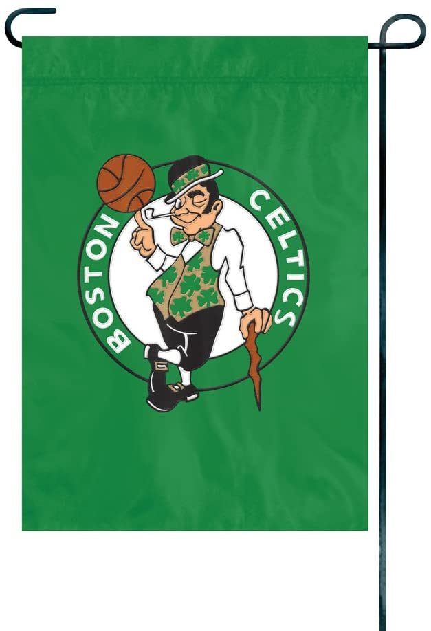 Boston Celtics Premium Garden Flag Banner Applique Embroidered 12.5x18 Inch