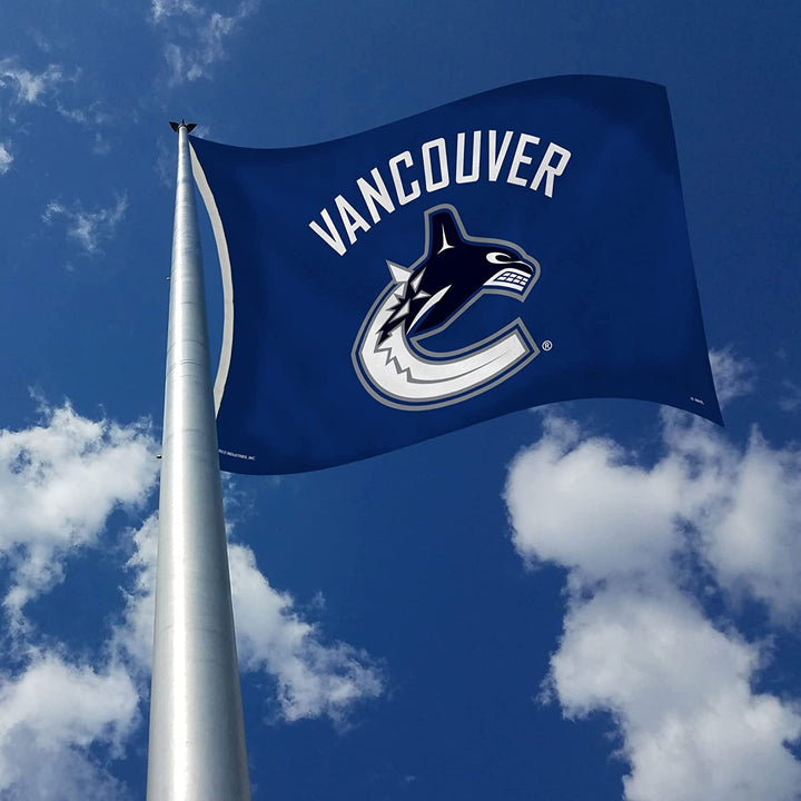 Vancouver Canucks 3x5 Flag Metal Grommets Outdoor House Banner