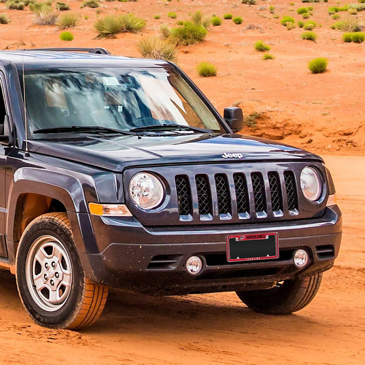 Carolina Hurricanes Metal License Plate Frame Chrome Tag Cover Alternate Design 6x12 Inch