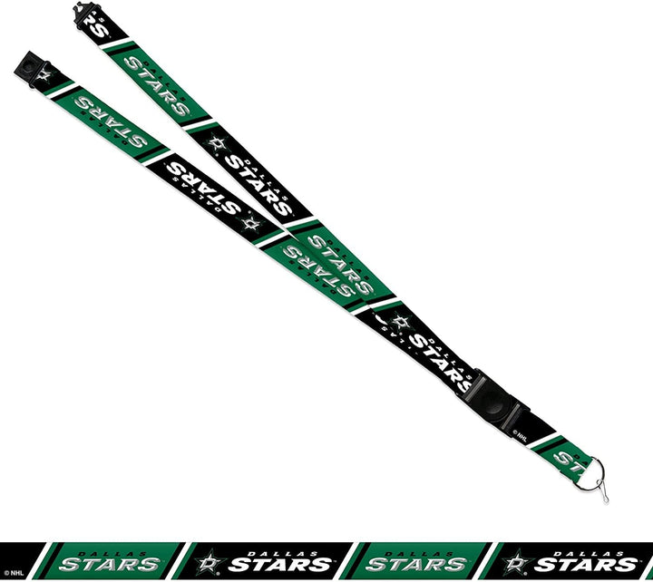 Dallas Stars Lanyard Keychain Safety Breakaway Double Sided
