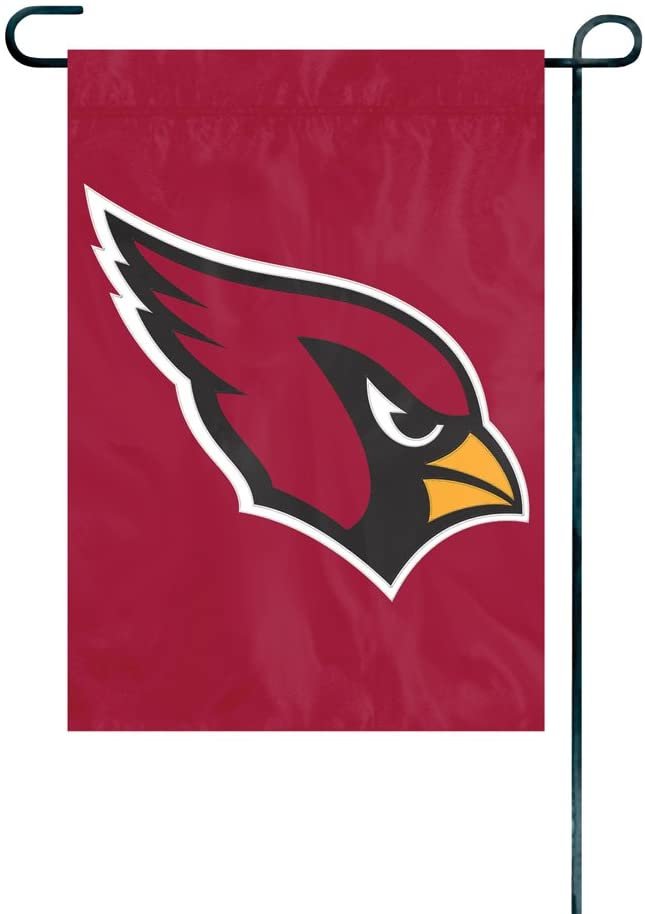 Arizona Cardinals Premium Garden Flag Banner Applique Embroidered 12.5x18 Inch