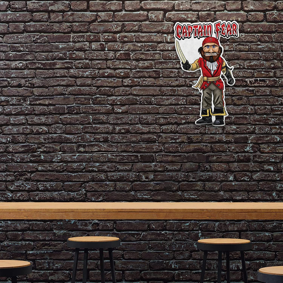 Tampa Bay Buccaneers Pennant Mascot Logo 18 Inch Soft Felt