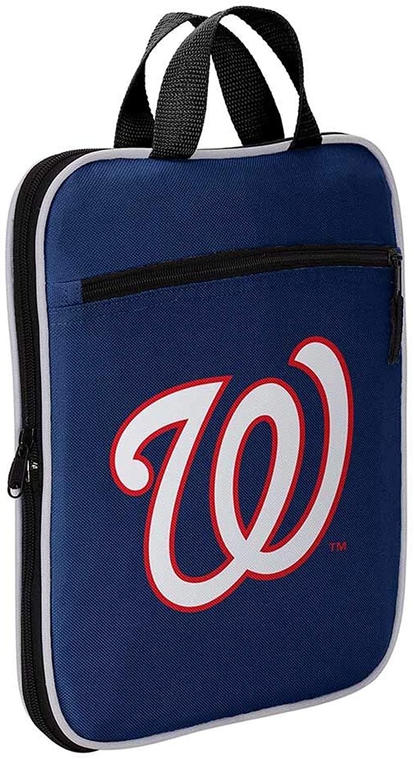 Washington Nationals Premium Duffel Bag Steal Design 28x11x12 Inch, Fold Up Zipper Design