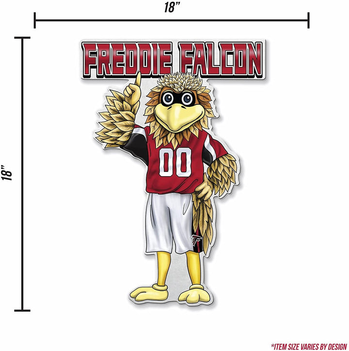Atlanta Falcons Pennant Mascot Logo 18 Inch Soft Felt
