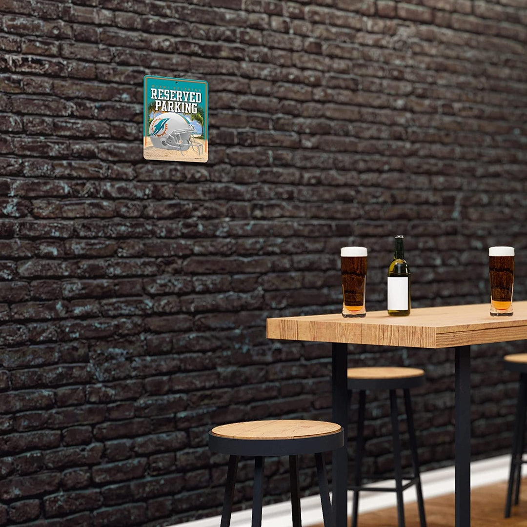 Los Angeles Kings Metal Parking Novelty Wall Sign 8.5 x 11 Inch Carbon Fiber Design