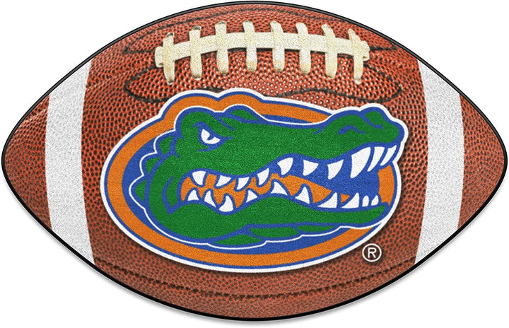 University of Florida Gators Floor Mat Area Rug, 20x32 Inch, Non-Skid Backing, Football Design