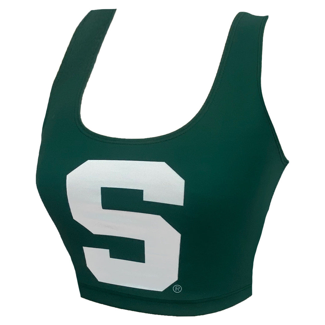 Michigan State Green Crop Tank Top