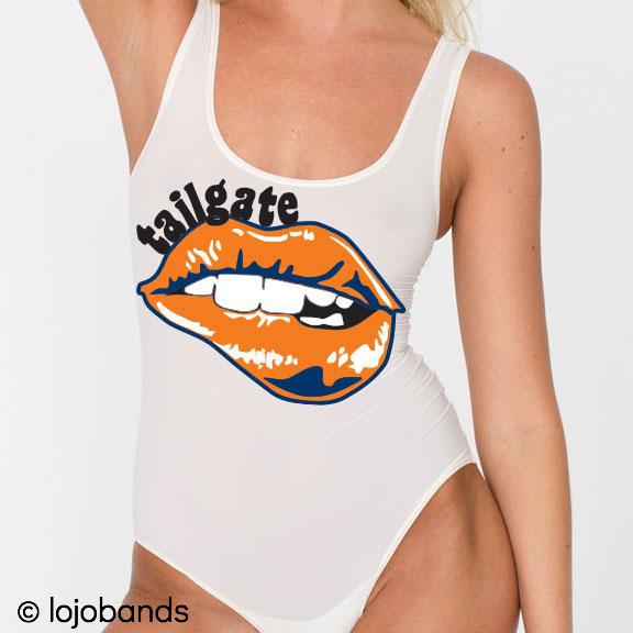 Tailgate Lips Bodysuit