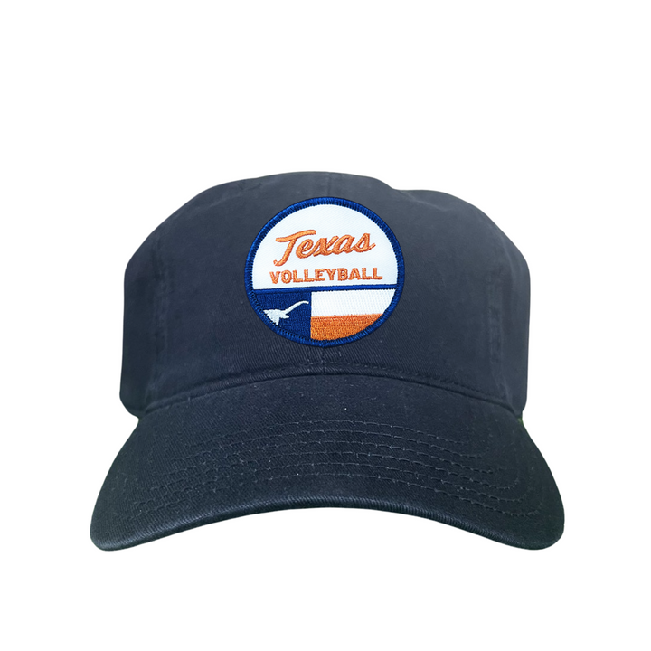 Texas Longhorns Texas Volleyball Flag Circle Patch / Hats / 031 / UT9199 / MM