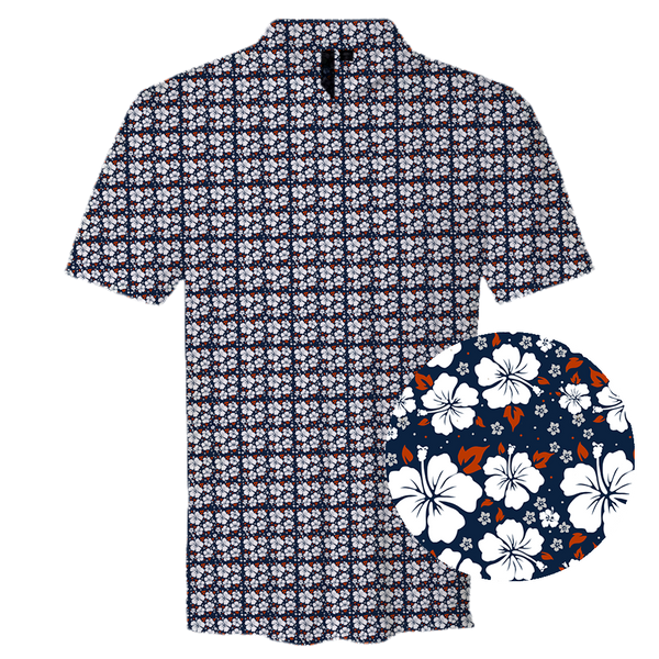 Hawaiian Navy Orange White / Last Stand / KC