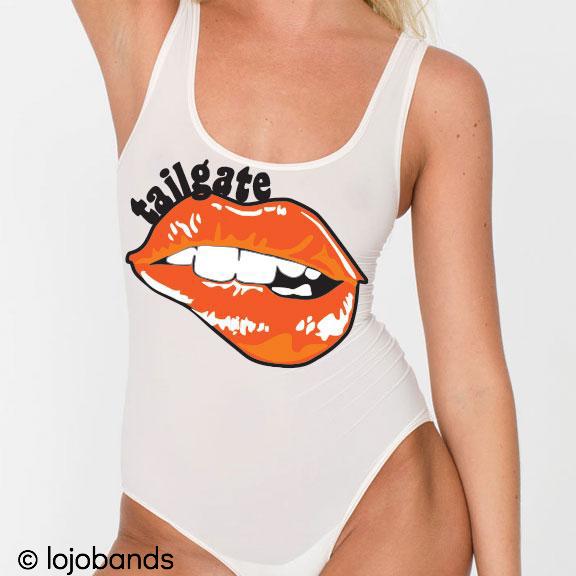 Tailgate Lips Bodysuit