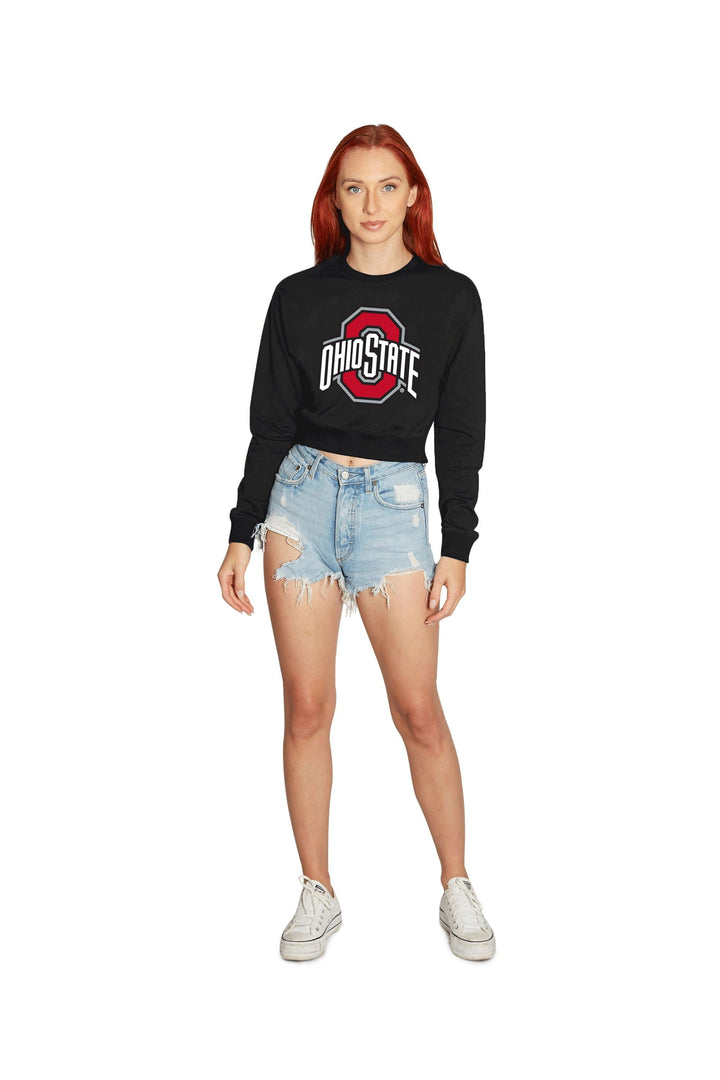 Ohio State OSU Buckeyes Knit Crewneck