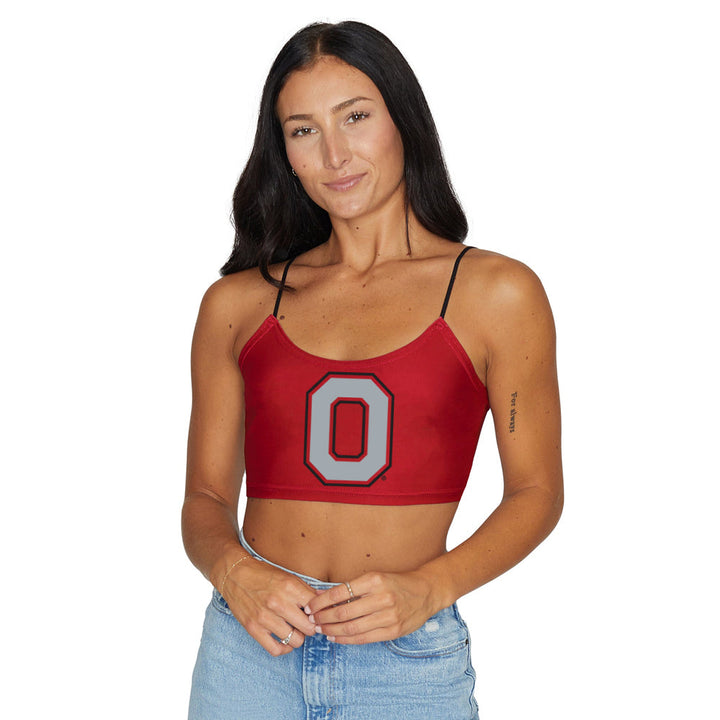 Ohio State OSU Buckeyes Red Spaghetti Tank