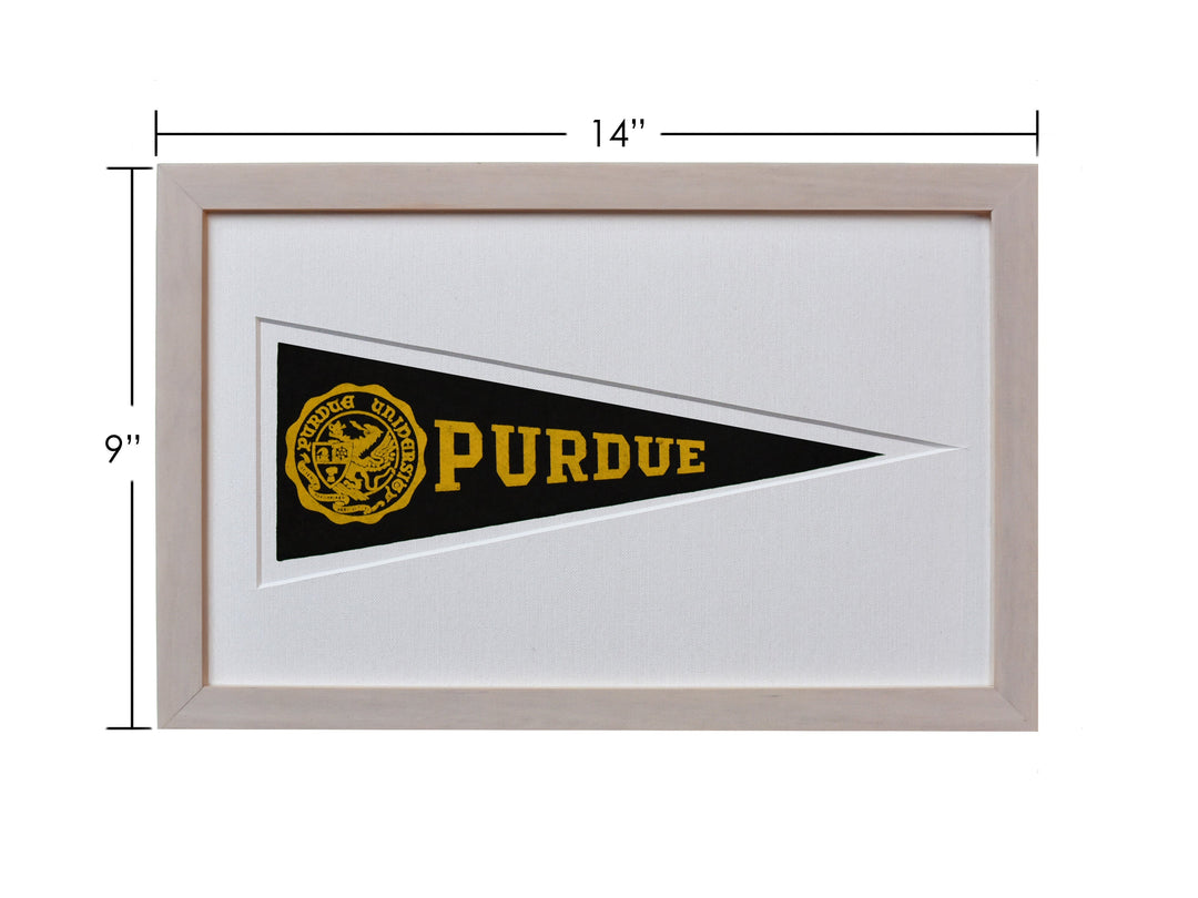 Vintage Purdue University Hormel Pennant