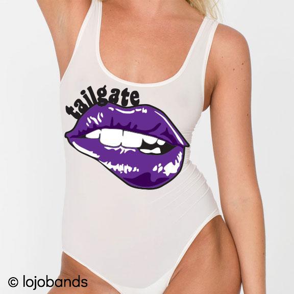 Tailgate Lips Bodysuit