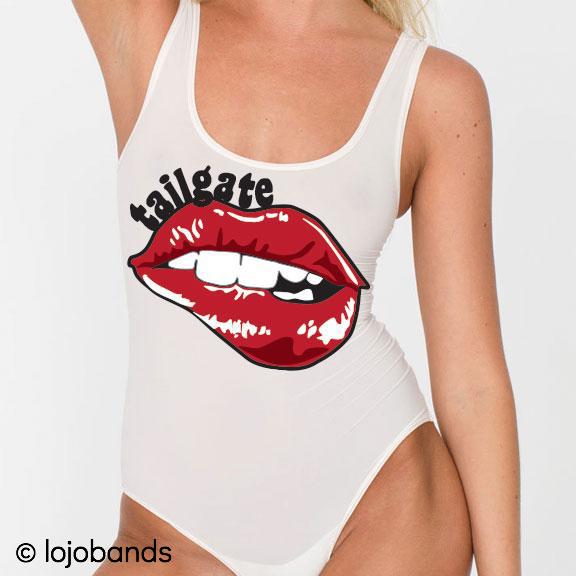 Tailgate Lips Bodysuit