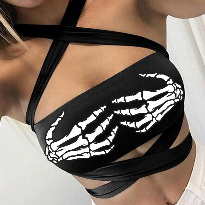 Skeleton Black Multiway Bandeau