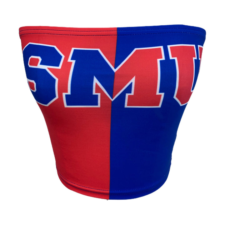 SMU Mustangs Two Tone Tube Top