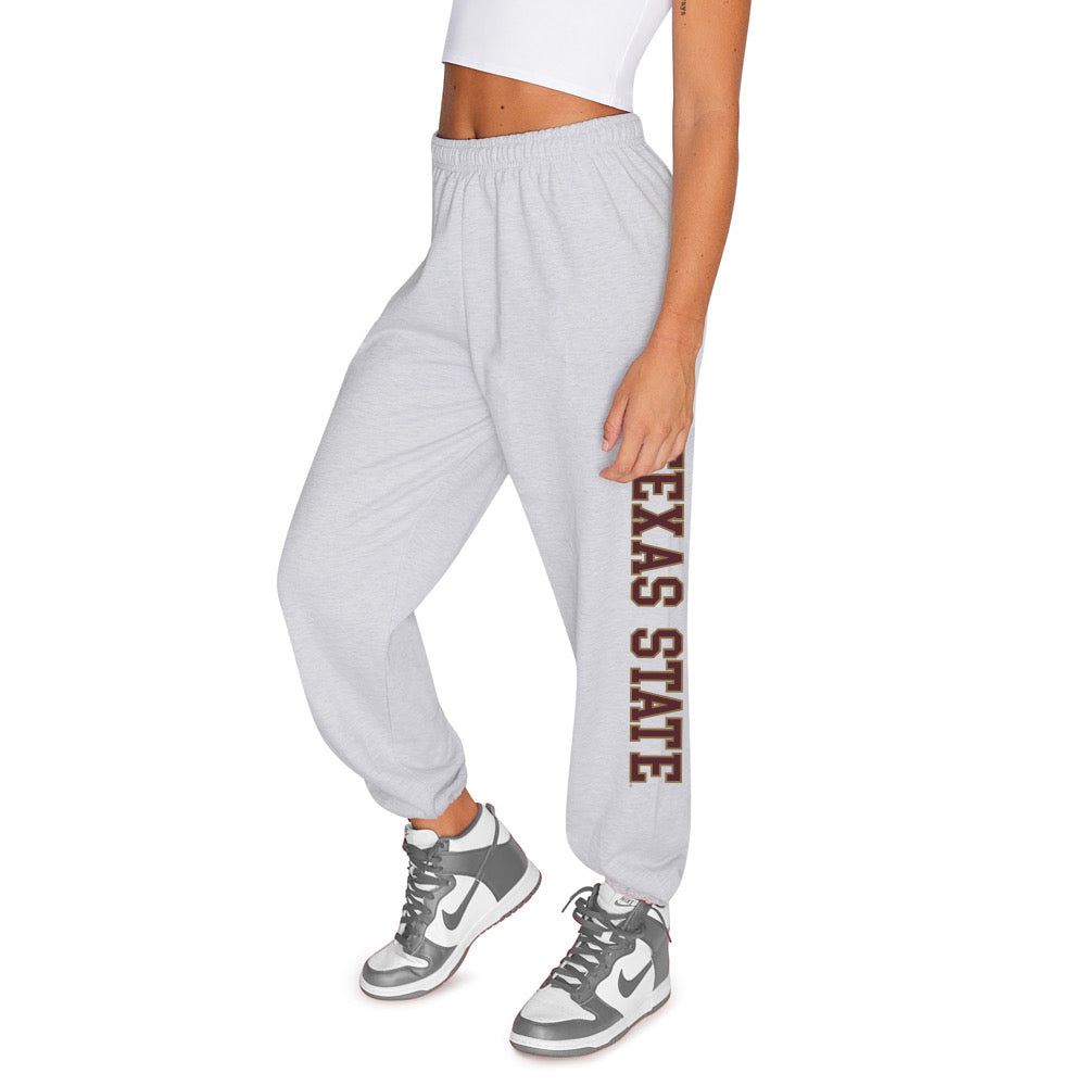 Texas State Gray Sweatpants