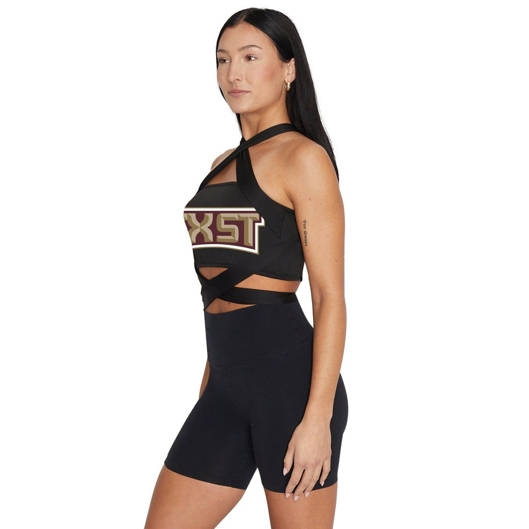 Texas State Black Multi Way Bandeau Top