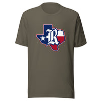Rice Texas Old R State Flag Logo / Tee Shirt / RICE008 / MM