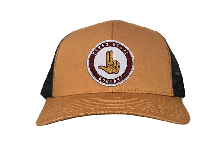 Texas State Circle Hand / Hats / 091 / TXST019 / KC