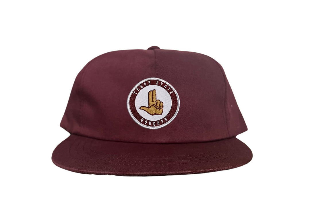 Texas State Circle Hand / Hats / 091 / TXST019 / KC