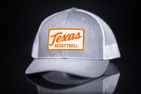 Texas Longhorns / Texas Script Basketball / Curved Bill Mesh Snapback / 147 / UT9105