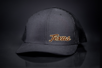 Texas Longhorns / Texas Script Retro  / Curved Bill Trucker - 021 - CT