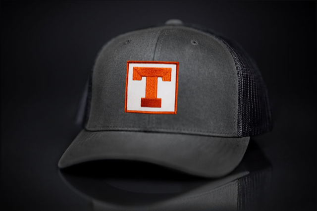 Texas Longhorns / Square Block T / Curved Bill Trucker - 036