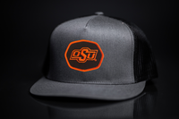 Oklahoma State / OSU Hexagon Patch / Flatbill / 142 / OKSTATE006