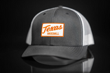 Texas Longhorns / Texas Script Baseball / Curved Bill Mesh Snapback / 146 / UT9104