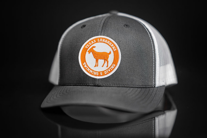 Texas Longhorns / Swimming and Diving / Curved Bill Mesh Snapback /The Goat / 038 / UT9023 - CT