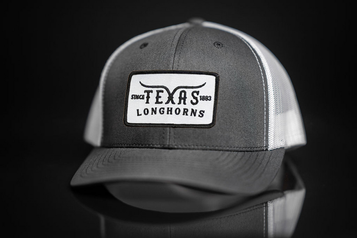 Texas Longhorns / Texas Longhorns H Horns rectangle / Curved Bill Mesh Snapback / 158 / UT9101