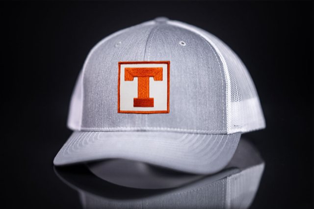 Texas Longhorns / Square Block T / Curved Bill Trucker - 036