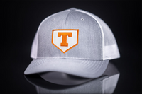 Texas Baseball / Block T Home Plate / Curved Bill Trucker - 011 - CT