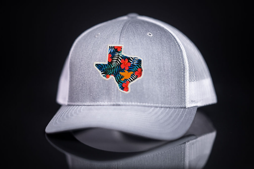 Brock Cunningham / Capitol Cowboy / Floral Texas Dove / Curved Bill Mesh Snapback / 157