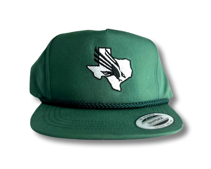 North Texas / Embroidered State of Texas Diving Eagle / Hats / UNT015 / MM