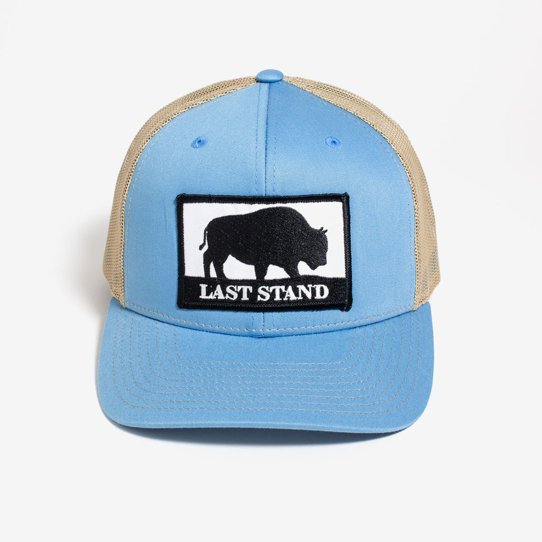 Last Stand / Carolina Blue & Tan / Curved Bill