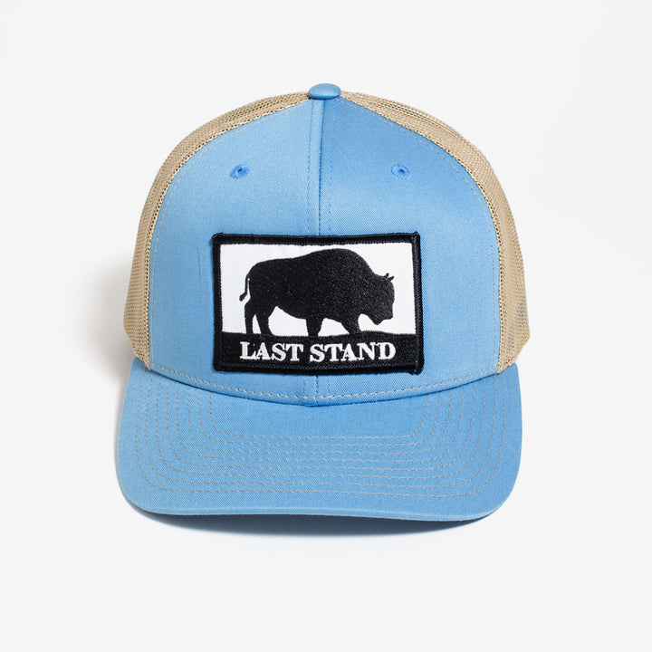 Last Stand / Carolina Blue & Tan / Curved Bill